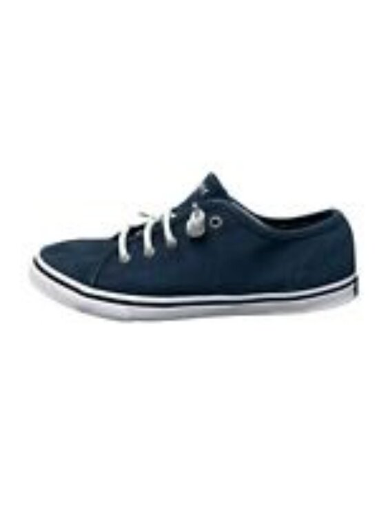 Sperry Top Siders Pier Sneakers Blue Canvas Slip On Shoes Youth 3.5M Memory Foam - Picture 6 of 10